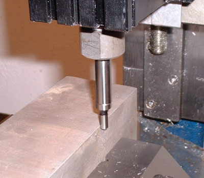 edge finder in use